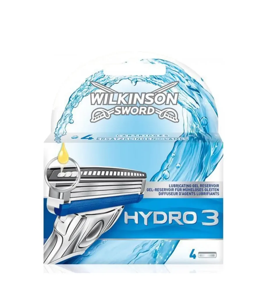 Wilkinson Sword Hydro 3 barberblade – 4 stk.