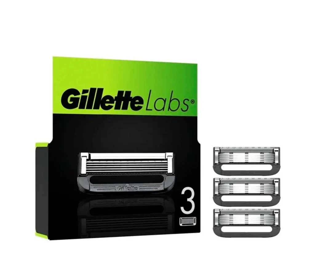 Gillette Labs Ostrza do maszynki do golenia, zestaw 3 szt.