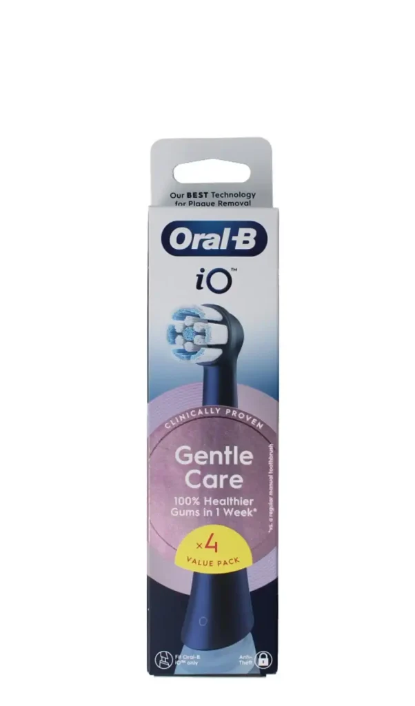Oral-B Końcówki iO Gentle Care, zestaw 4 szt.
