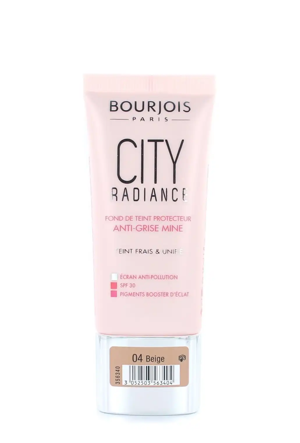 Bourjois City Radiance Fond de Teint SPF30 04 Beige 30 ml