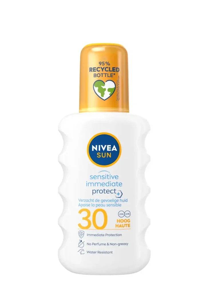 NIVEA SUN Sensitive Protection Ochrona natychmiastowa SPF 30 do skóry wrażliwej 200 ml