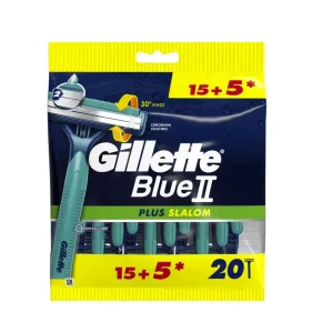Lames jetables Gillette Blue2 Plus Slalom 20 pièces