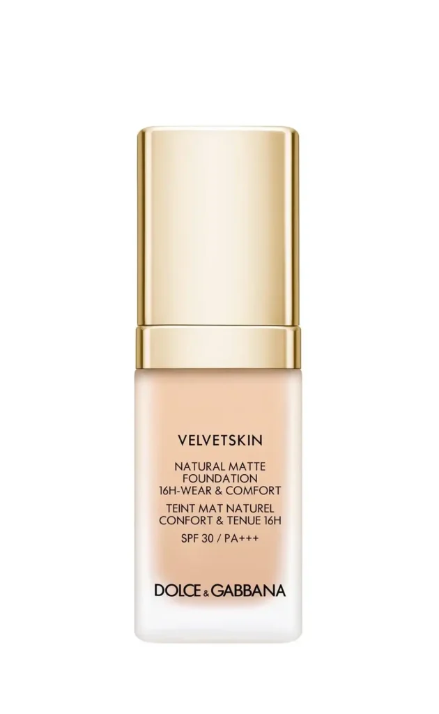 Dolce & Gabbana Velvetskin – Naturlig mat foundation SPF30 – Beige 130