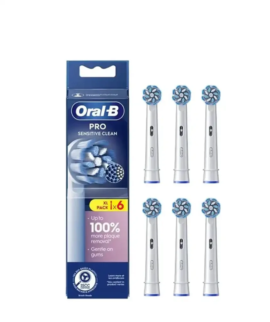Oral-B PRO Sensitive Clean reservedele, 6 stk.