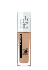 Maybelline Fond de teint SuperStay 30H Active Wear Teinte 21 Beige Nude 30 ml