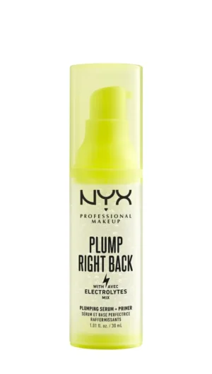 NYX Professional Makeup Plump Right Back Primer Serum Base de teint 30 ml