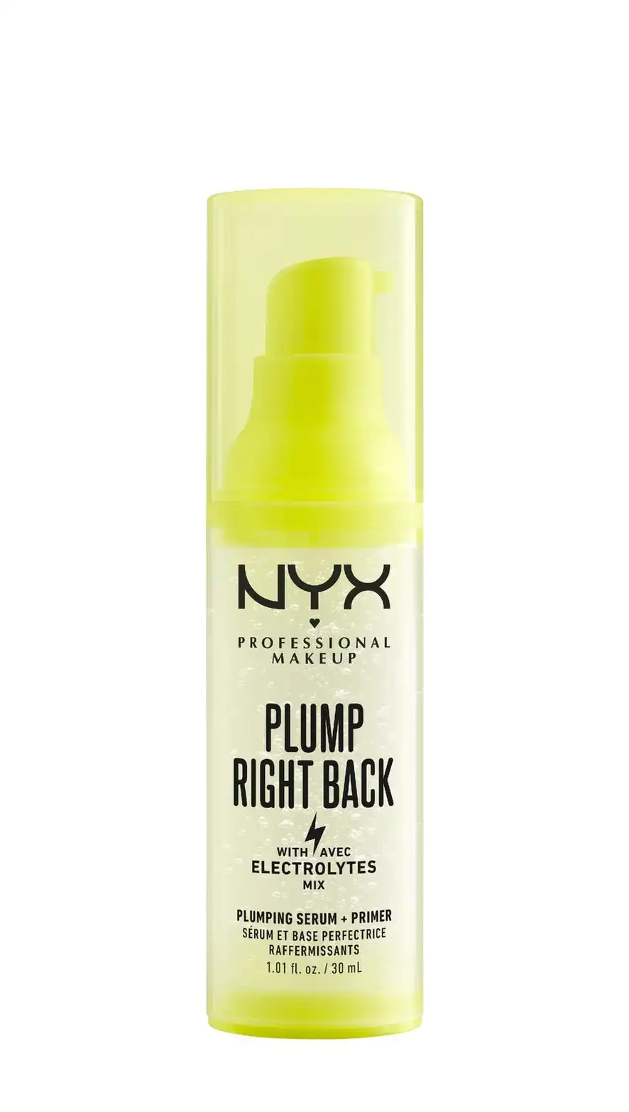 NYX Professional Makeup Plump Right Back Primer Serum Base de teint 30 ml