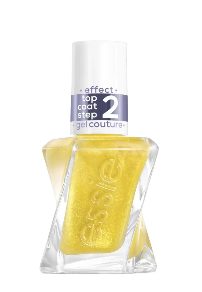 Essie Gel Couture Top Coat – lakier do paznokci 565 or écrasé 13.5 ml