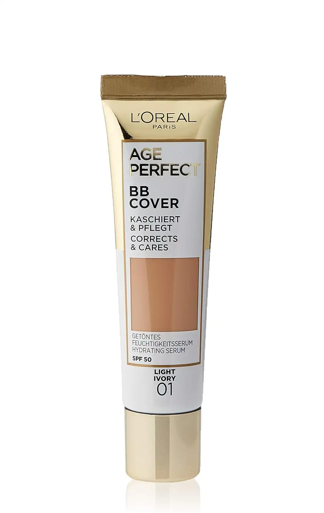 L'Oreal Age Perfect BB Cover BB Crème Teinte 01 Light Ivory 30 ml
