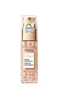 L'Oréal fond de teint serum collageen Age perfect 250 Beige chaud 30ml