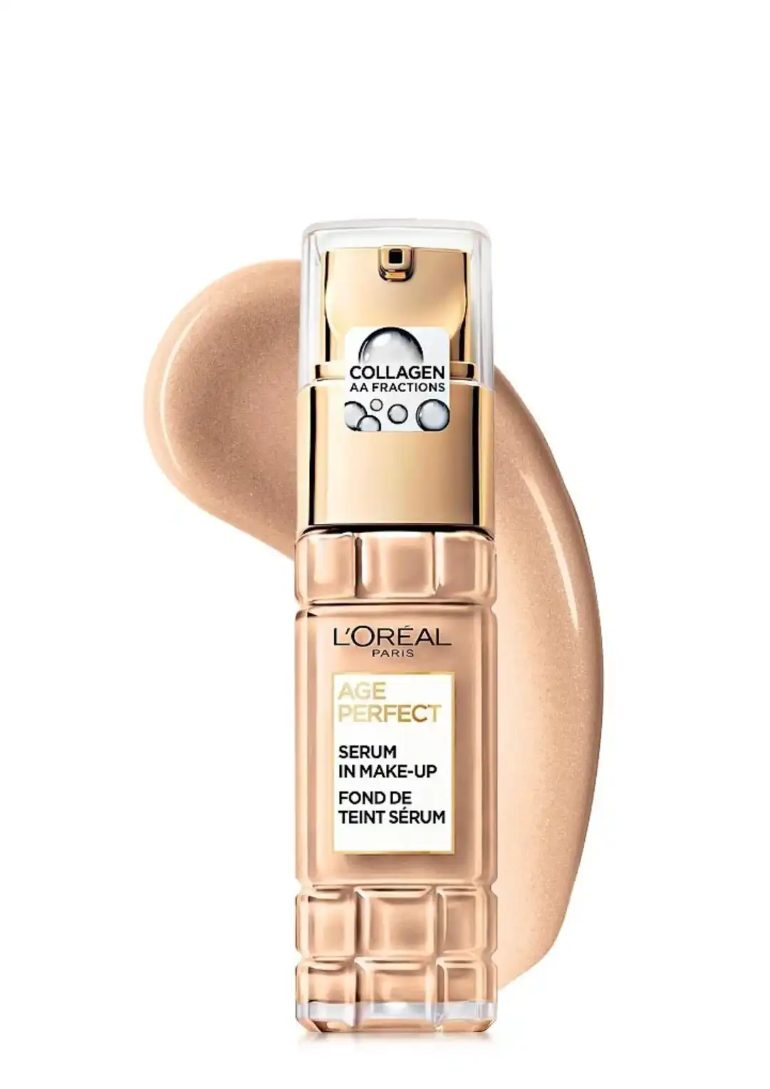 L'Oréal Fond de Teint serum Peaux Matures FPS 24 Age Perfect 160 Beige Rosé 30ml