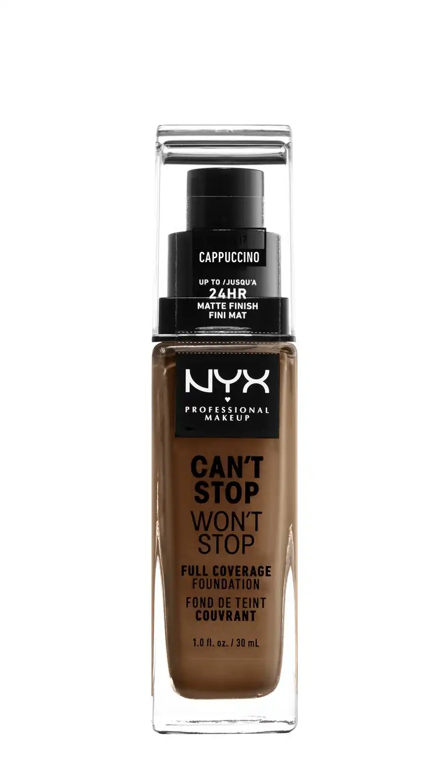 Fond de teint Nyx Professional Cappuccino CSWSF17 Teinte foncée 30ML