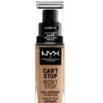 Fond de teint Nyx Professional Classic Tan CSWSF12 Couvrance totale Medium 30ML