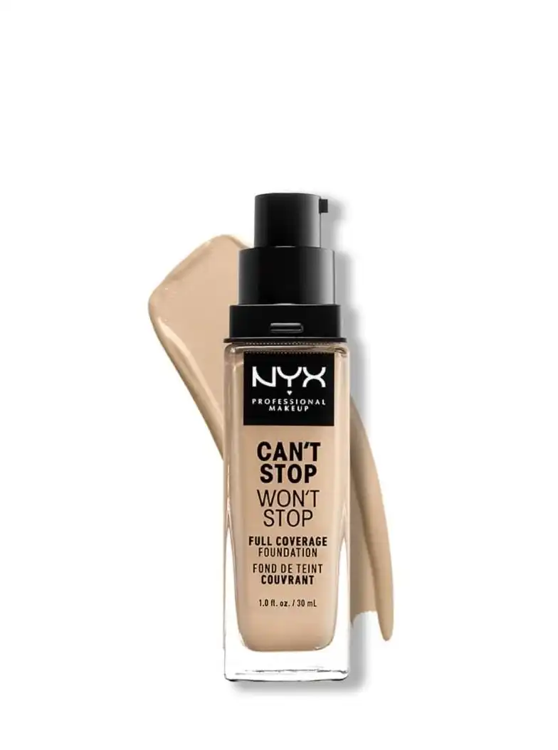 Fond de teint NYX 30 ml Can’t Stop Won’t Stop 6.3 Vanille chaude 30ml