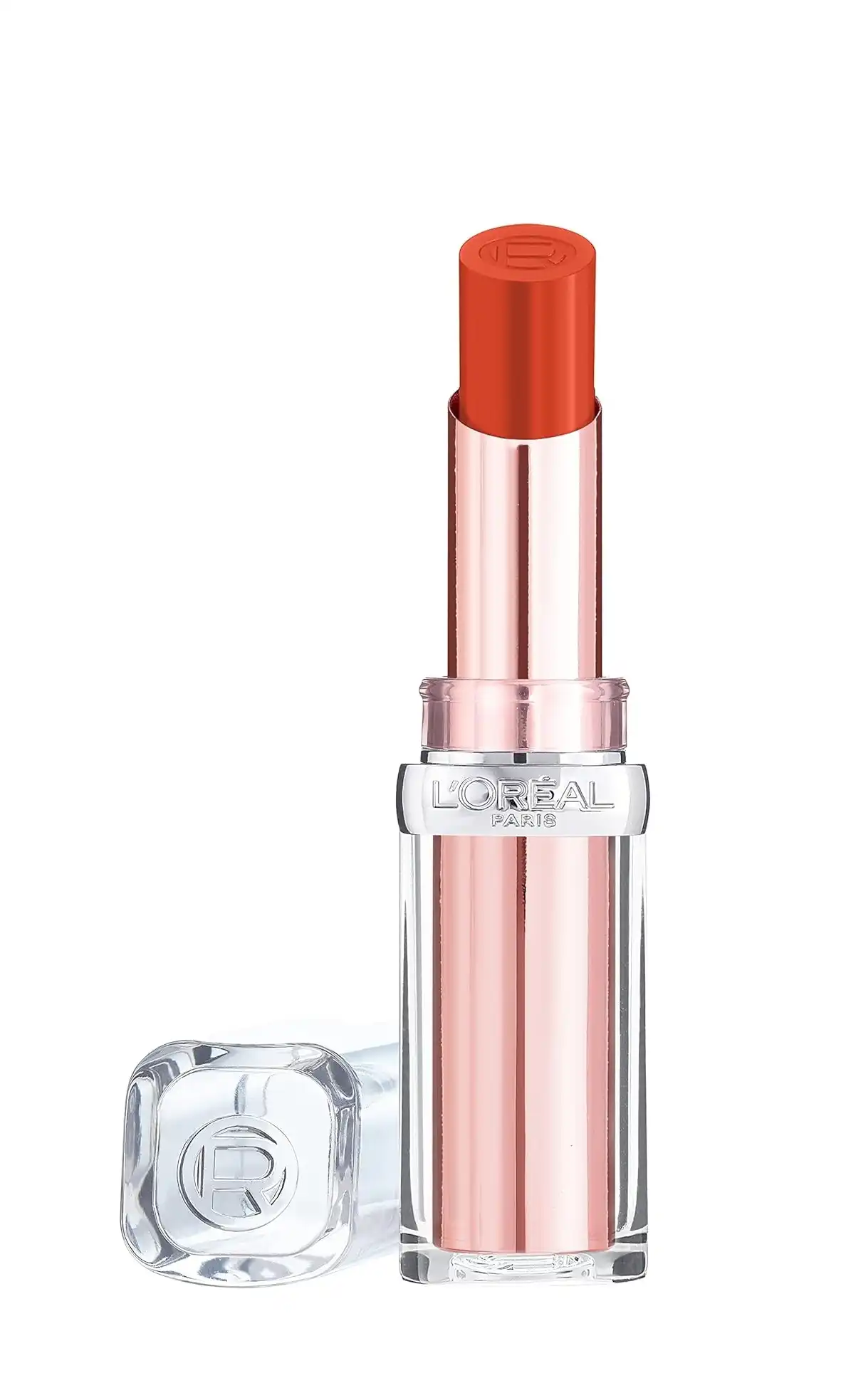 Rouge à lèvres L'Oréal Glow Paradise - 244 Abricot Désir Transparent