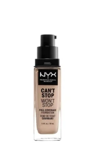 NYX Professional Fond de Teint 30ml 24h Waterproof Fini Mat Porcelain 03