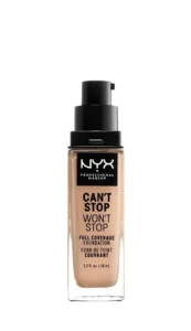 NYX Professional Fond de Teint 30ml 24h Waterproof Fini Mat Natural 07