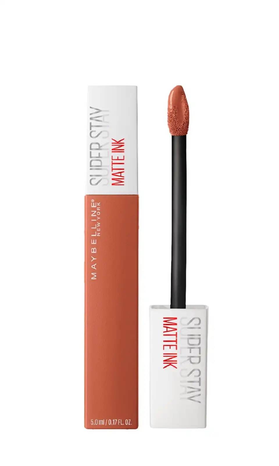 Rouge à lèvres Maybelline SuperStay 16H Matte Ink 75 Fighter Brun Mat