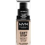 NYX Professional Fond de Teint 30ml 24h Waterproof Fini Mat CSWSF01.3 Light Porcelain