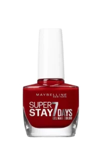 Maybelline Superstay Forever Strong 7 jours Vernis à ongles 06 Deep Red 10ml