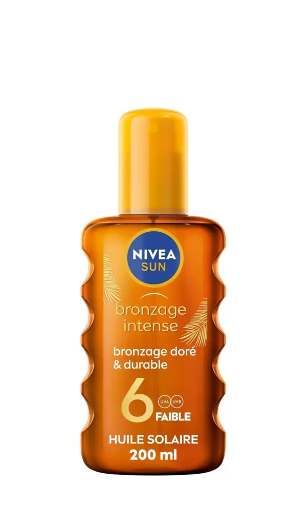 NIVEA SUN Intense Bronze Carotène Spray – olejek do opalania SPF 6 – 200 ml
