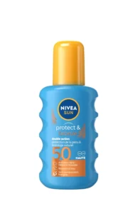 NIVEA sun Crème solaire Spray Corps Spf 50 Activateur de Bronzage Résistant a l'Eau 200ml
