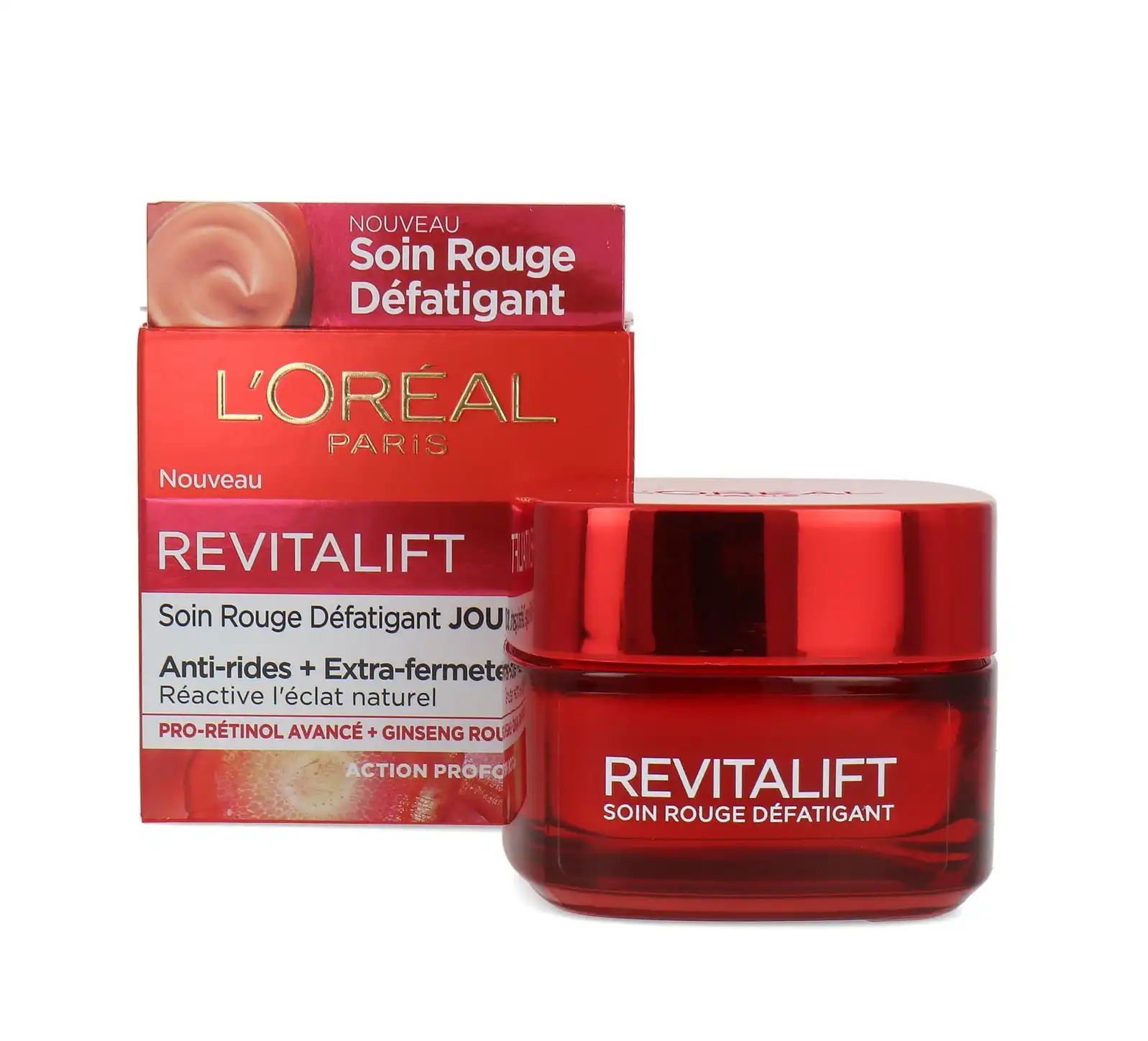 L'Oréal Revitalift Rouge Crème de Jour Anti-fatigue 40+ Fermeté Anti-Rides 50ML