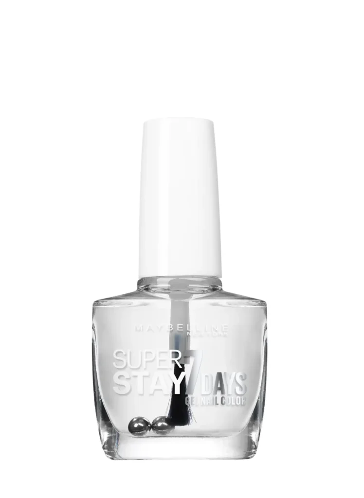 Maybelline Lakier do paznokci o przedłużonej trwałości Superstay 7 dni 25 Przezroczysta baza 10 ml