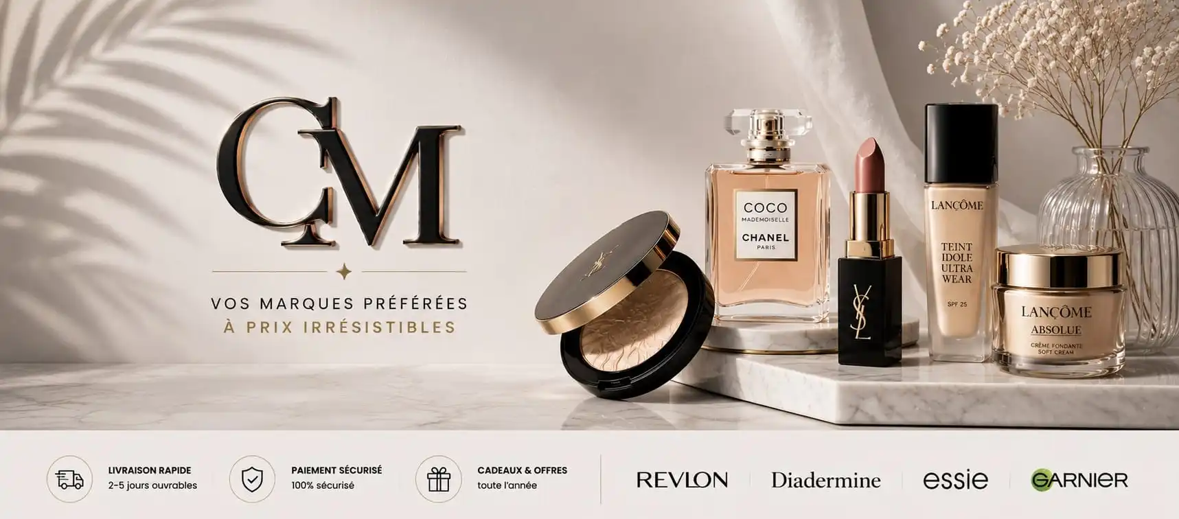 promotion maquillage cosmod jusqu'à 60 %