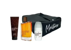 Coffret cadeau Montana Initial : Eau de toilette 100 ml, Déodorant roll-on 50 ml, Gel douche 100 ml