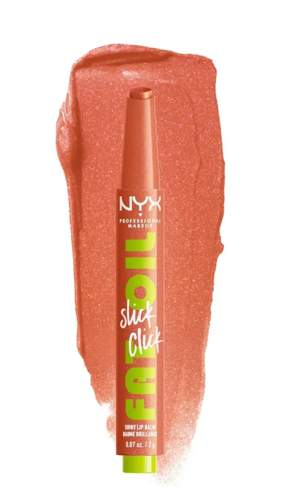 NYX Professional Fat Oil Slick Click Shiny Læbepomade 06 Hits Different 2g
