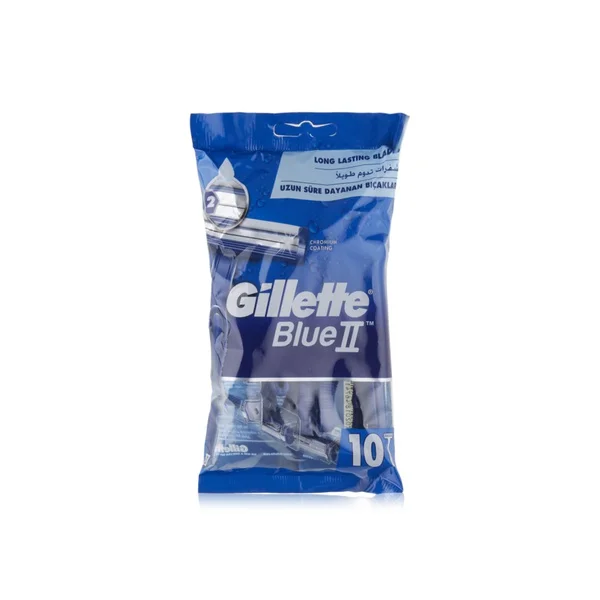 Gillette Blue II Disposable Razors 10 Pack