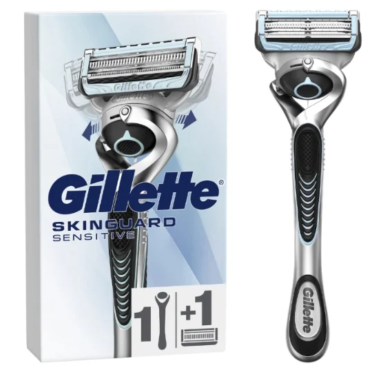 Gillette Rasoir Skinguard Sensitive avec 1 Recharge