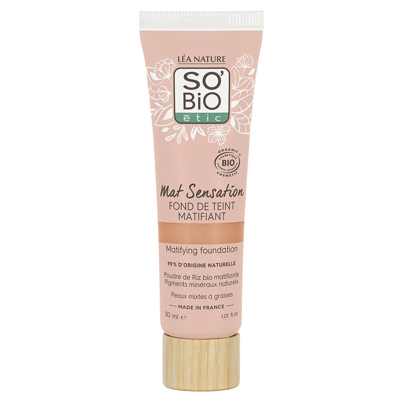 Léa Nature SO'BiO étic Mat Sensation Fond de Teint 30 ml