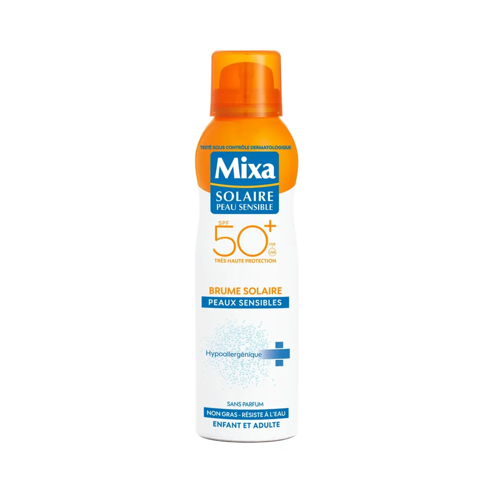 Mixa Solaire Peau Sensible Brume Solaire SPF 50+, 200ml