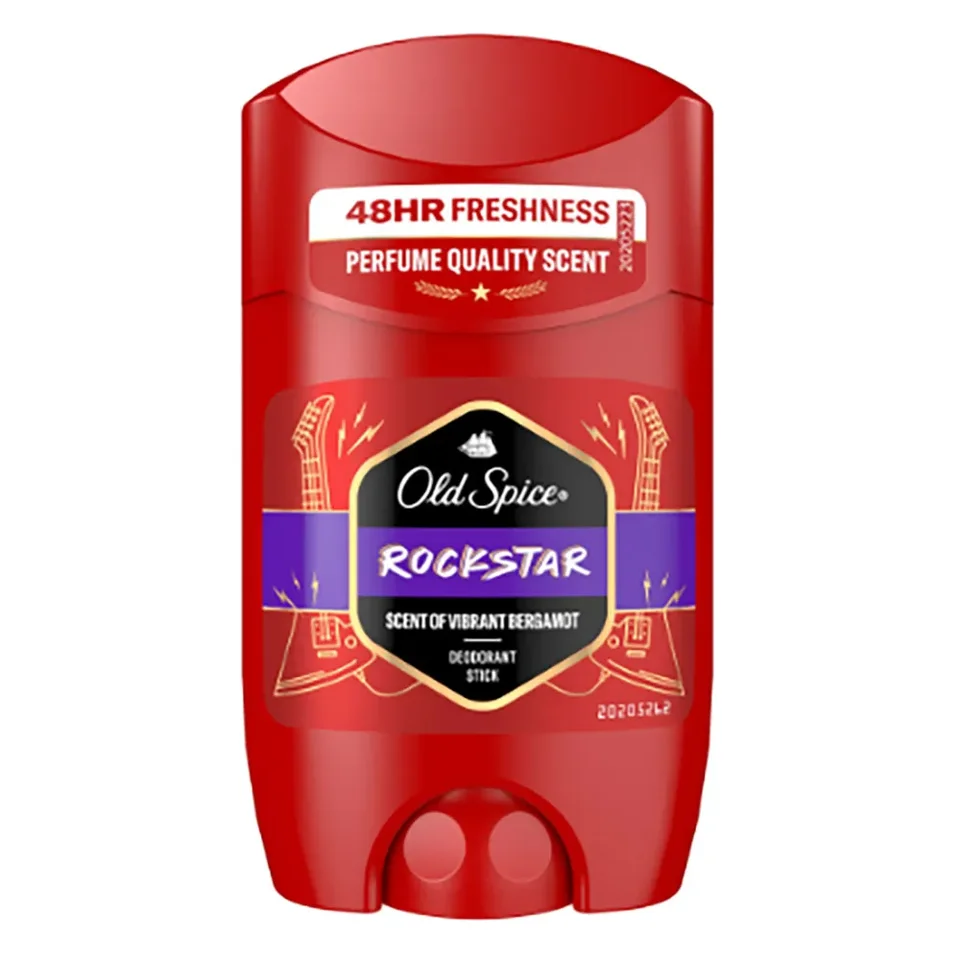 Old Spice Deostick Rockstar, Scent of Vibrant Bergamot 50 ml
