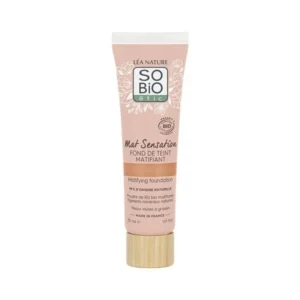 SO'BiO étic Fond de Teint Matifiant Bio 30 ml 30 Sable Doré