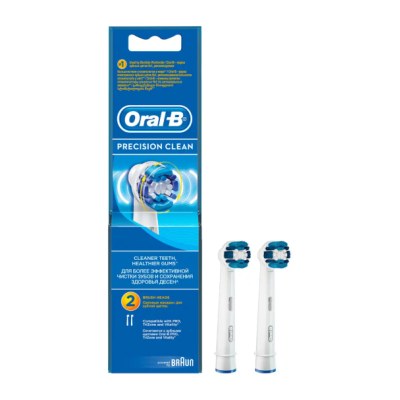 Oral-B Precision Clean Têtes de brosse de rechange paquet de 2