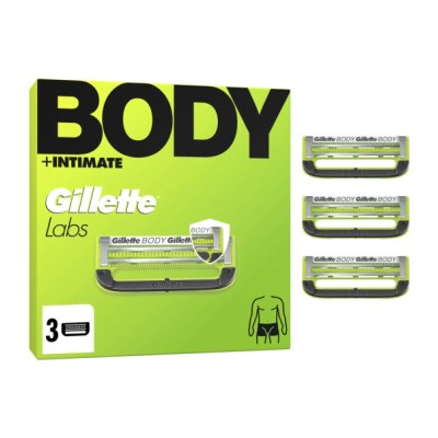 Gillette Labs Body Intimate 3 Recharges
