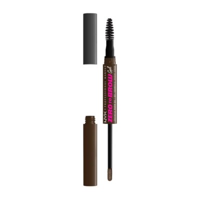 NYX Professional Makeup Zéro à sourcils Noir 08 Żel do brwi
