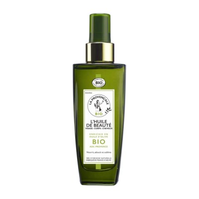 La Provençale L'Huile d'Olive Bio Pour Tous Types de Cheveux et de Peaux Même Sensibles 100 ml