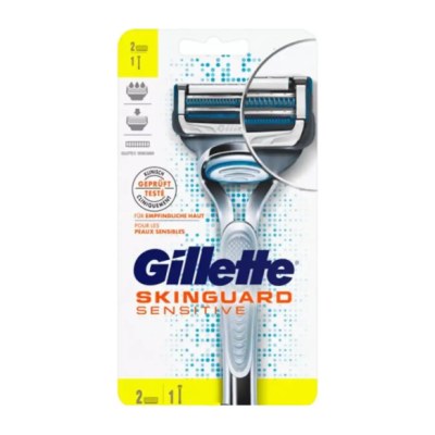 Gillette Skinguard Sensitive Système de Rasage pour Homme