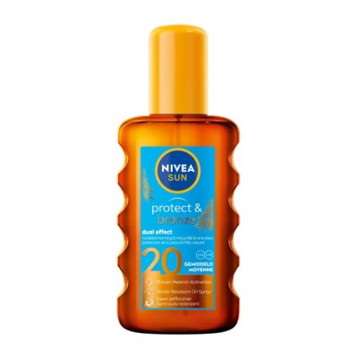 NIVEA SUN Protect & Bronze Huile SPF 20 Spray 200 ml