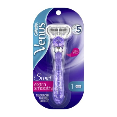 Rasoir Gillette Venus Swirl Flexiball pour femme - 1 manche + 1 recharge