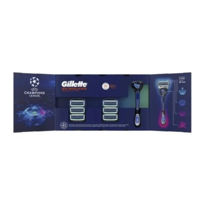 Gillette Rasoir Skinguard + 6 Lames recharge - Peaux Sensibles