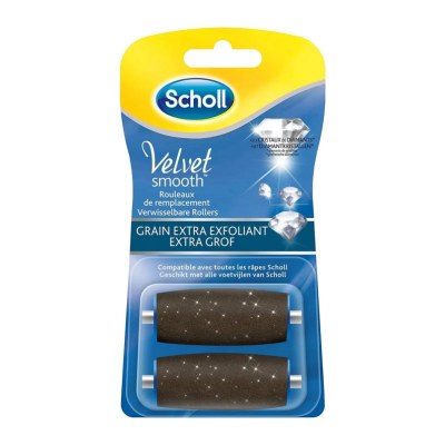 Scholl Velvet Smooth Pedi Cristauxs de Diamants Recharge 2