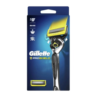 Gillette ProShield 1 système de rasage et 2 lame de rasoir