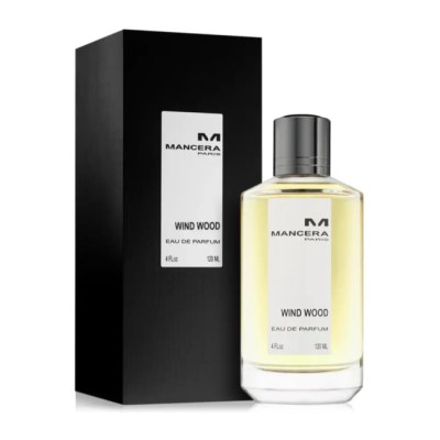 Flacon et boîte de parfum Mancera Paris Wind Wood, eau de parfum 120 ml