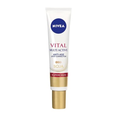 Tube Nivea Vital Multi Active, correcteur anti-âge des taches pour peaux matures, au soja