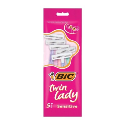 Bic Twin Lady 5 pièces Lames de rasoir jetables